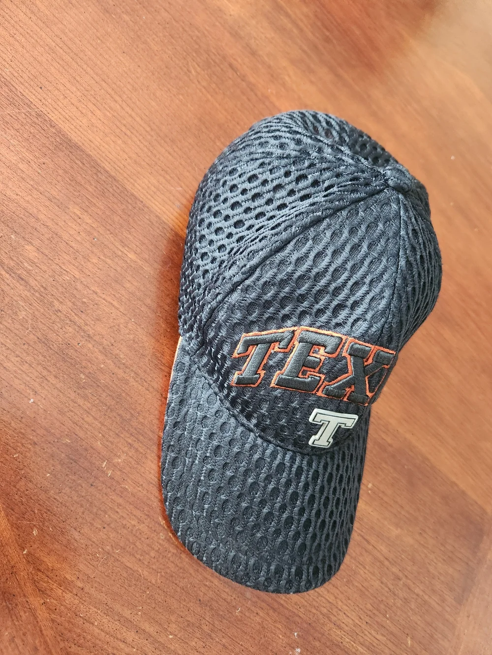 Black Head Wear TEXAS Mesh Strap Back Hat
